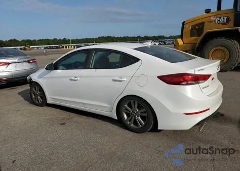 2018 Hyundai Elantra Sel из США, поврежденный, VIN 5NPD84LF2JH389021